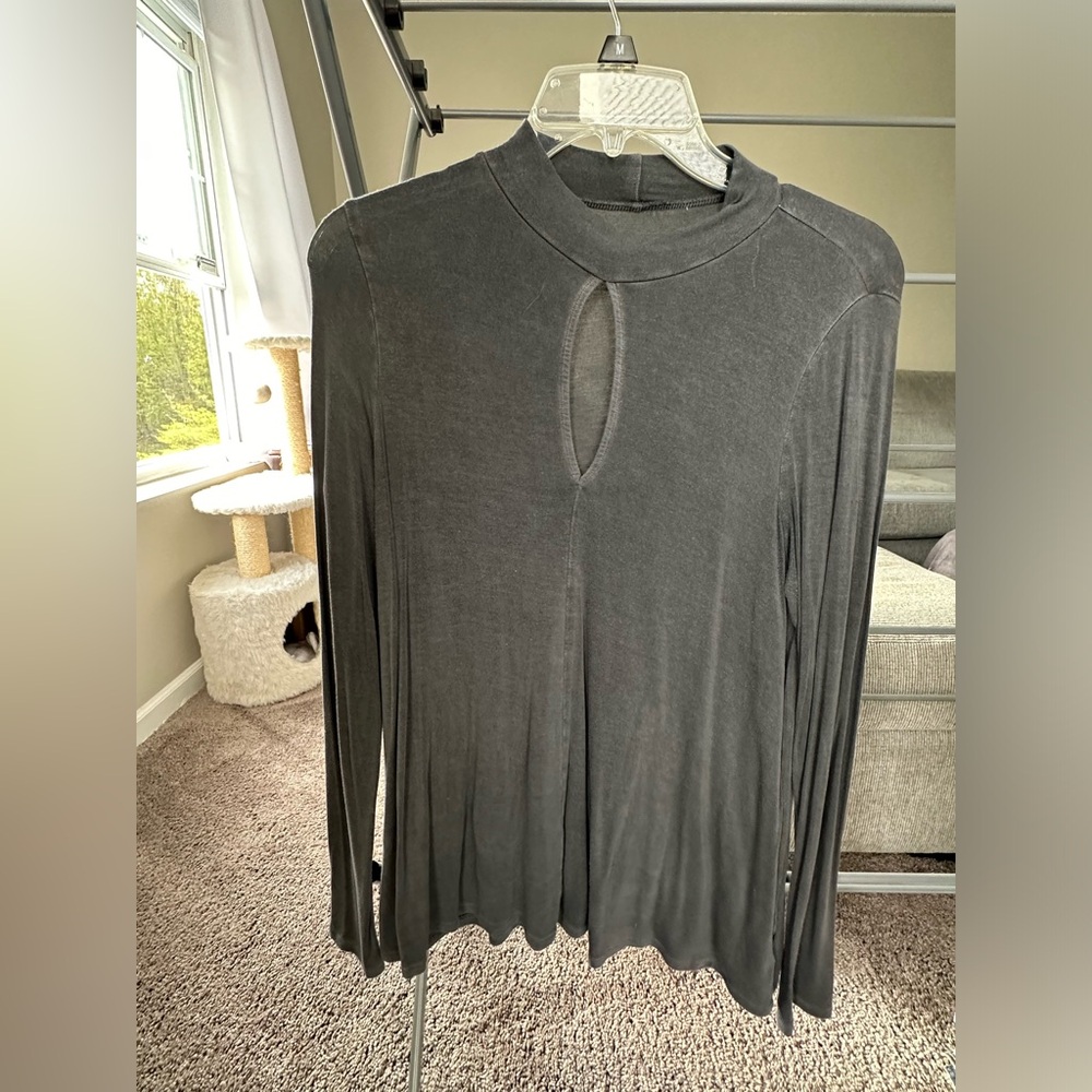 American Eagle Soft & Sexy Grey Long Sleeve